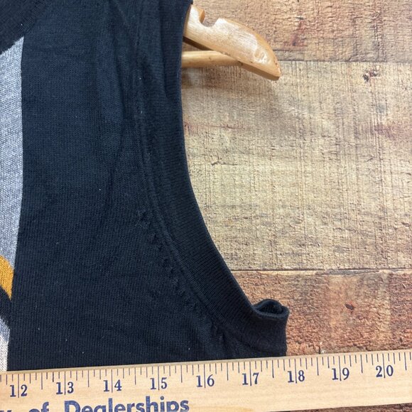 Missoni Sleeveless Chevron Pattern Black Dress M - Picture 4 of 5